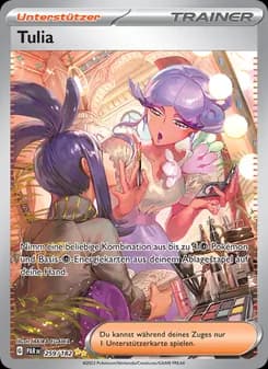 Tulia card in German