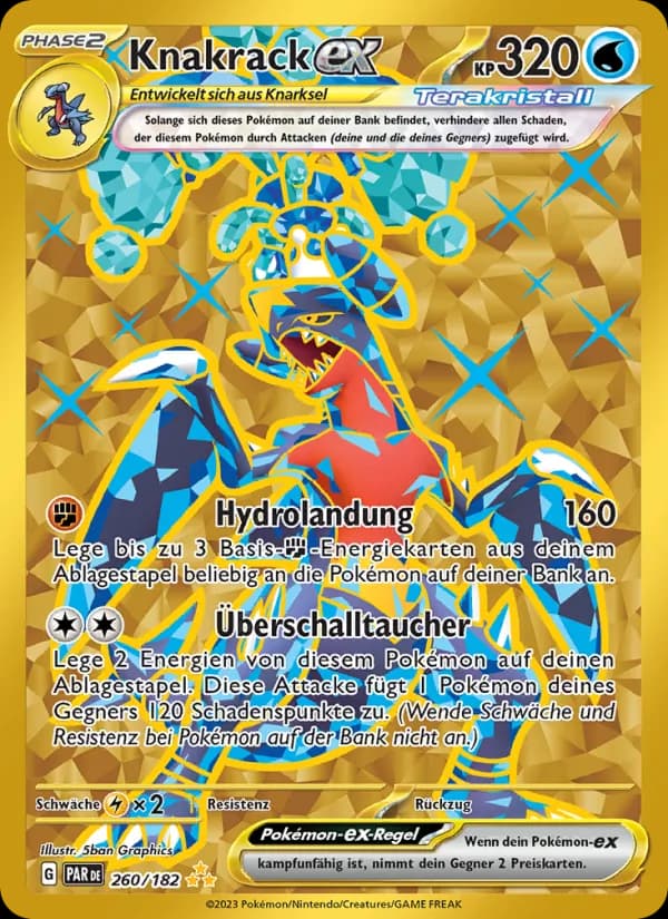 Knakrack-ex card in German