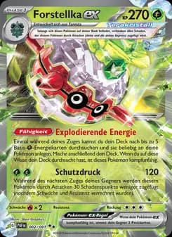 Forstellka-ex card in German