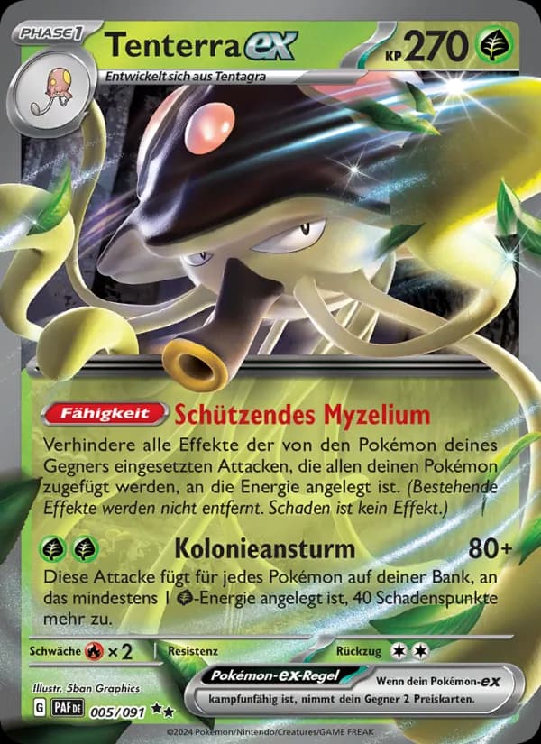 Tenterra-ex card in German