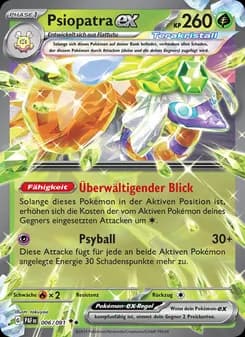 Psiopatra-ex card in German
