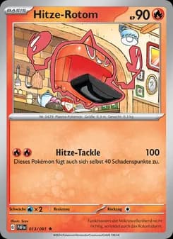 Hitze-Rotom card in German