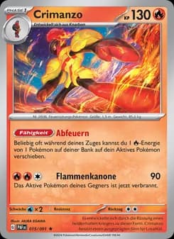 Crimanzo card in German