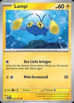 Lampi card in German