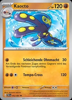 Kaocto card in German