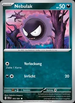 Nebulak card in German