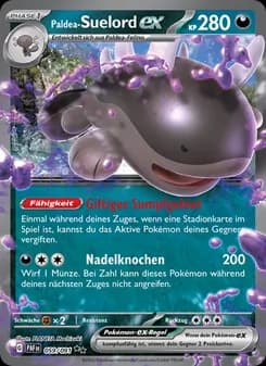 Paldea-Suelord-ex card in German