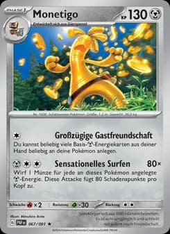 Monetigo card in German