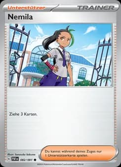 Nemila card in German