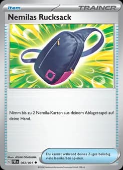 Nemilas Rucksack card in German