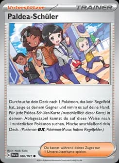 Paldea-Schüler card in German