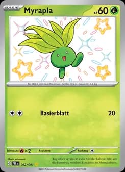 Myrapla card in German