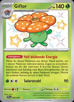 Giflor card in German