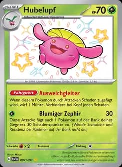 Hubelupf card in German