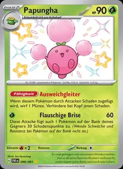 Papungha card in German