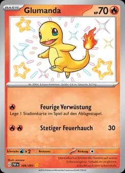 Glumanda card in German