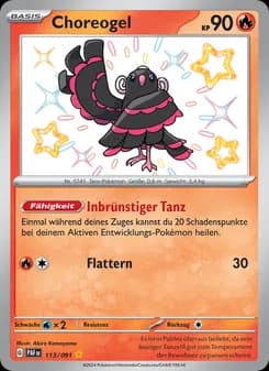 Choreogel card in German