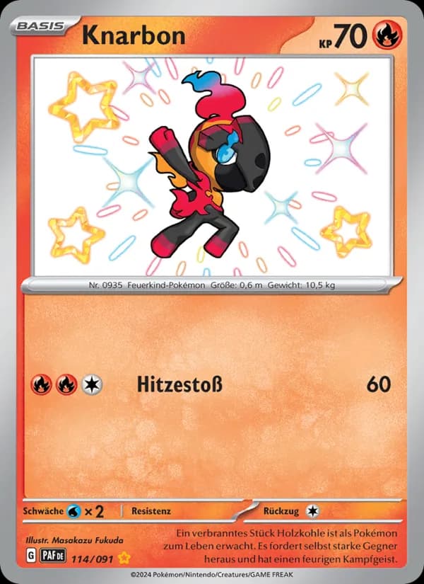 Knarbon card in German