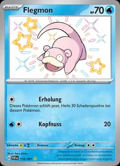 Flegmon card in German