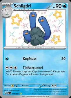 Schligdri card in German