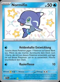 Normifin card in German