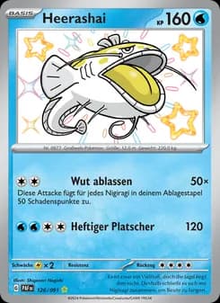 Heerashai card in German