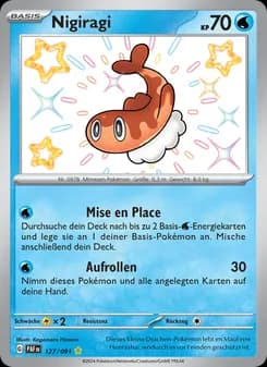Nigiragi card in German