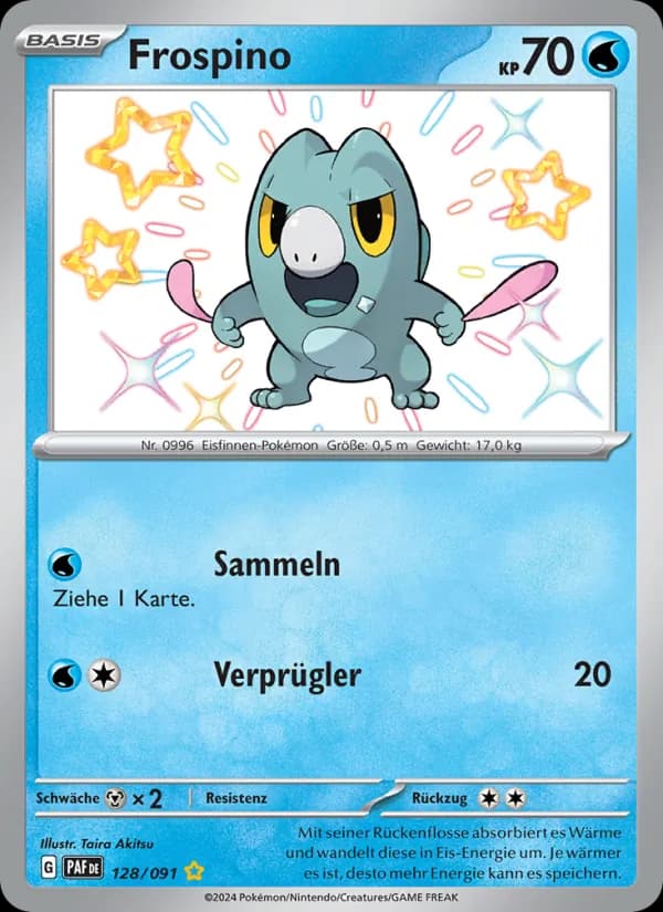 Frospino card in German