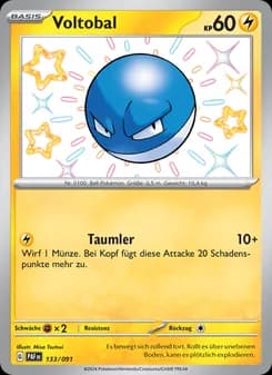 Voltobal card in German
