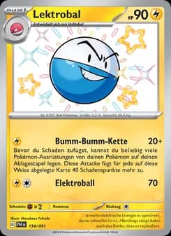 Lektrobal card in German