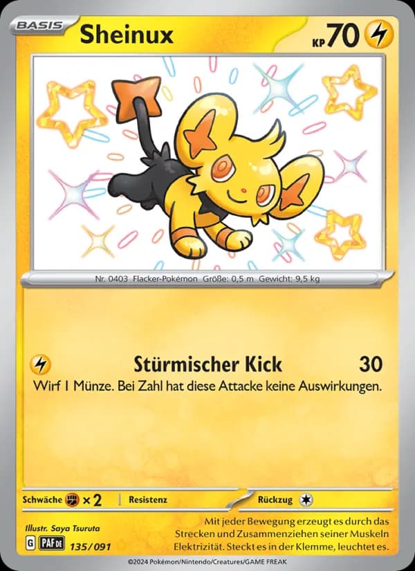 Sheinux card in German