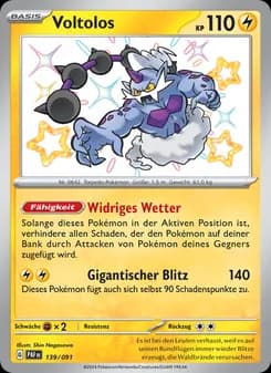 Voltolos card in German