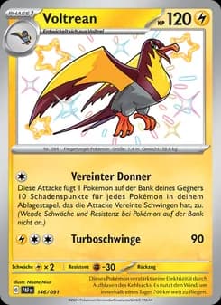 Voltrean card in German