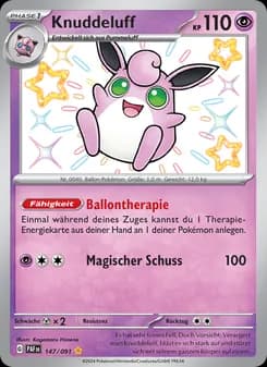 Knuddeluff card in German