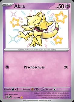 Abra card in German