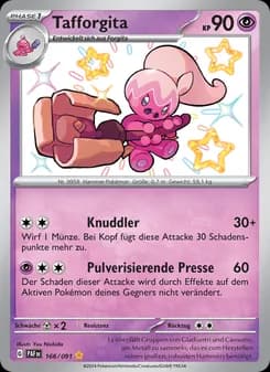 Tafforgita card in German