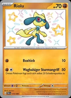 Riolu card in German