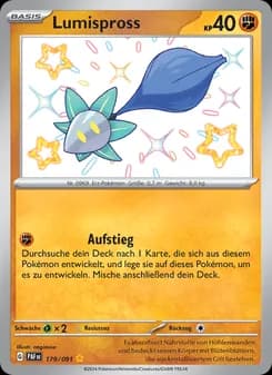 Lumispross card in German