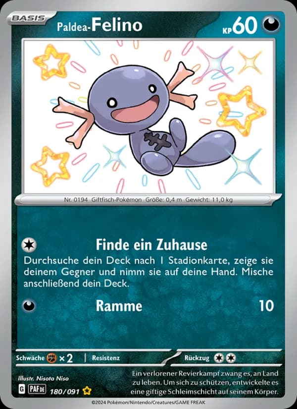 Paldea-Felino card in German
