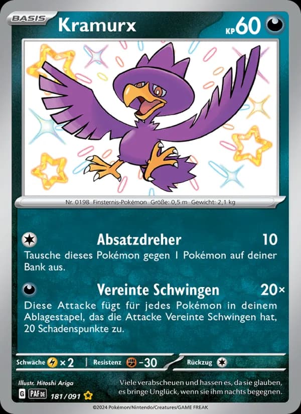 Kramurx card in German