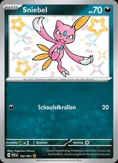Sniebel card in German