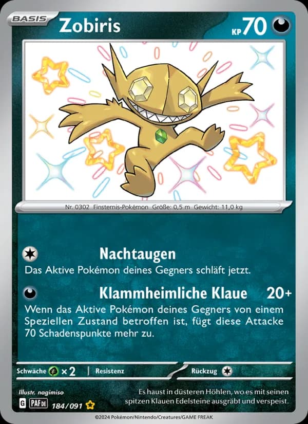 Zobiris card in German