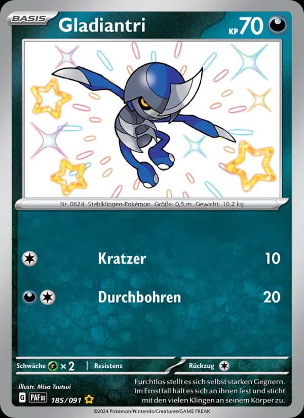 Gladiantri card in German