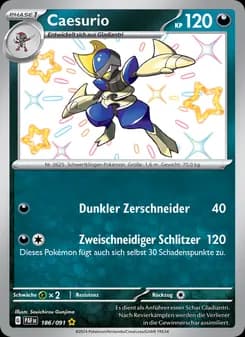 Caesurio card in German