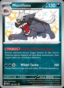 Mastifioso card in German