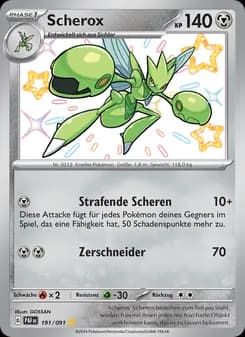 Scherox card in German