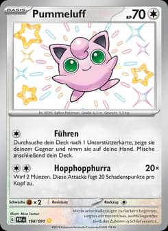 Pummeluff card in German