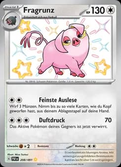 Fragrunz card in German