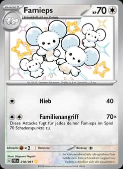Famieps card in German