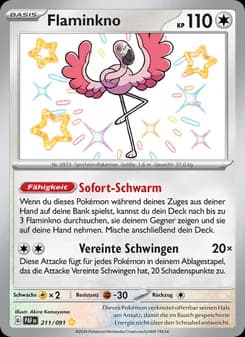 Flaminkno card in German